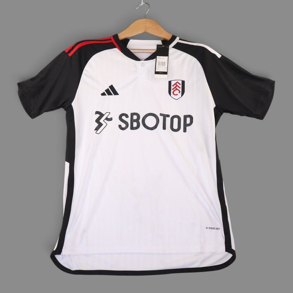 Adidas 2023–2024 Fulham FC Football Soccer Home Jersey Men's S SBOTOP NEW